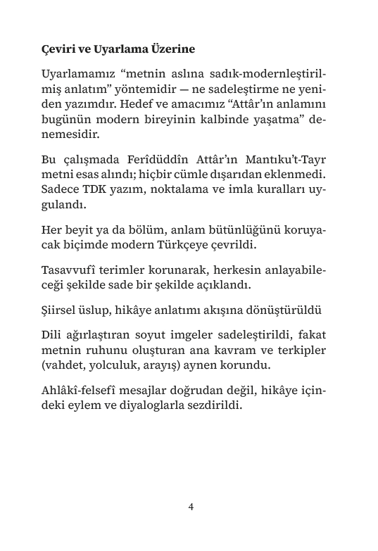 SİMURG – Otuz Kuşun Hikâyesi (Genç Okur / Ortaokul+) – Ferîdüddin Attâr