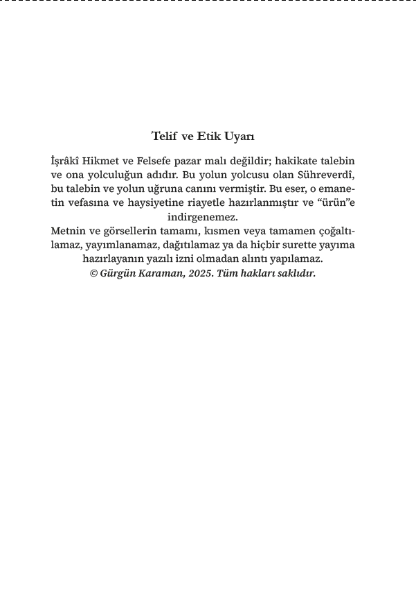 Lemahât: Felsefî Parıltılar (Sühreverdî) | Bir Kitap