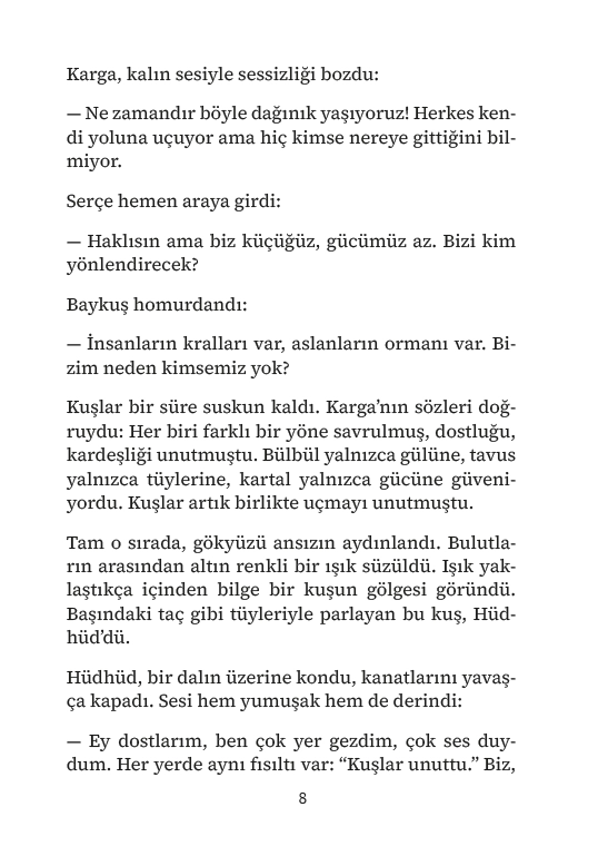 SİMURG – Otuz Kuşun Hikâyesi (Genç Okur / Ortaokul+) – Ferîdüddin Attâr