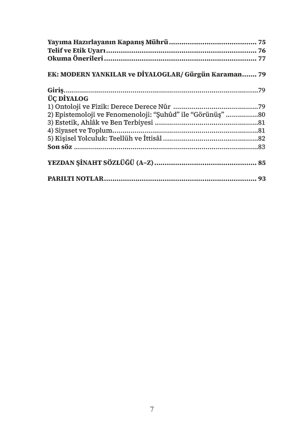 Yezdan Şinaht: Tanrı Bilgisi (Sühreverdî) | Bir Kitap