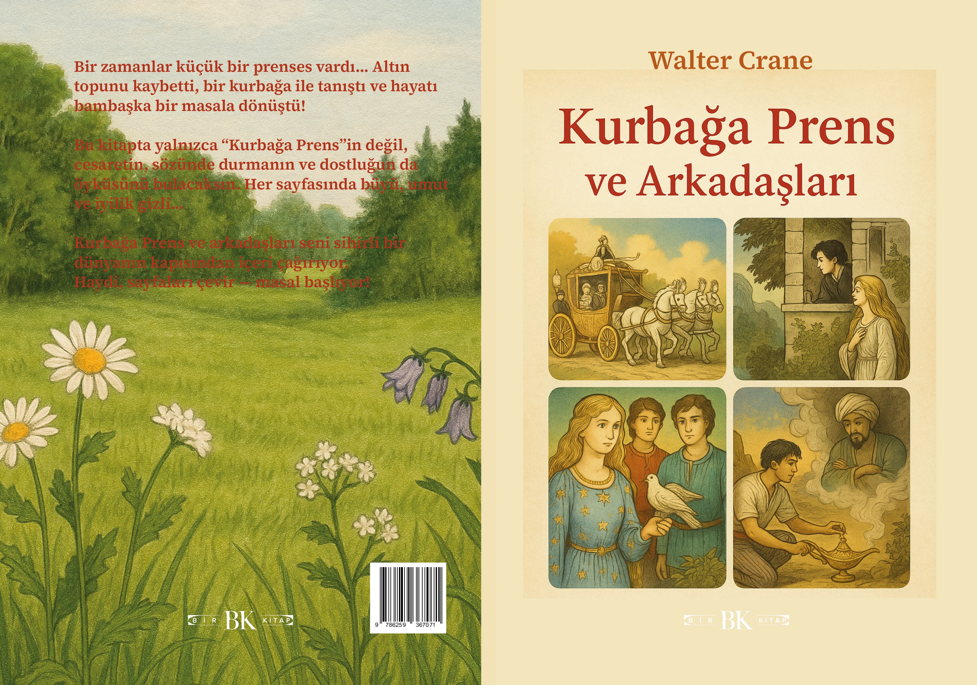 Küçük Çocuklar İçin Masal Seti (Toplam 288 Sayfa) | Bir Kitap Yayınları