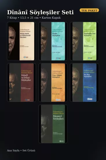 Dînânî Söyleşileri Seti (7 Kitap) – Önsöz Yayıncılık | Bir Kitap