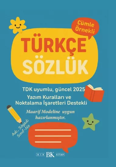 Türkçe Sözlük | Cümle Örnekli | TDK Uyumlu 2025 | Gürgün Karaman