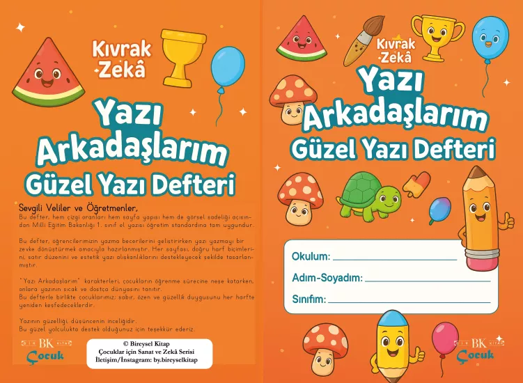 Güzel Yazı Defteri 16×24 (32 Sayfa) | Bir Kitap