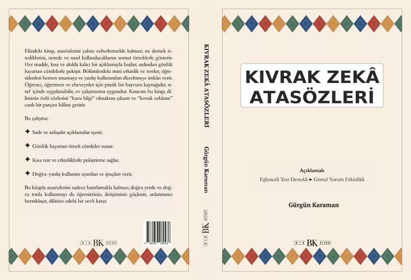 Kıvrak Zekâ Atasözleri | Ortaokul | 162 Sayfa | 14×21 | BK Kitap