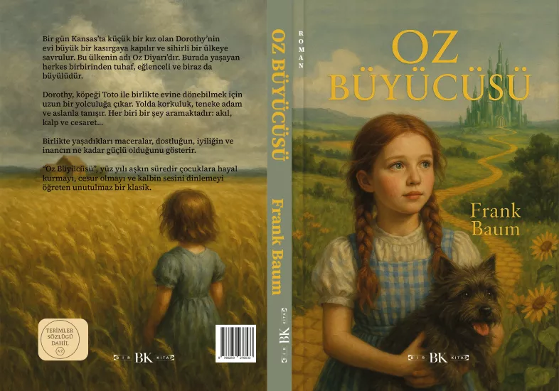 Oz Büyücüsü (Roman) — Frank Baum | 182 Sayfa | Terimler Sözlüğü Dahil